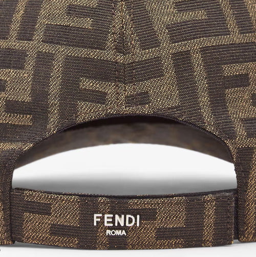 Casquette Fendi Brown,Black